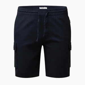 Onia Drawstring justin cargo shorts black small